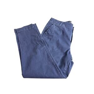 Banana Republic Slim Fit Authentic chino pants Navy Blue with pockets Sz 8
